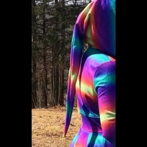 Nymph Fairy Wizard Asymmetrical jacket